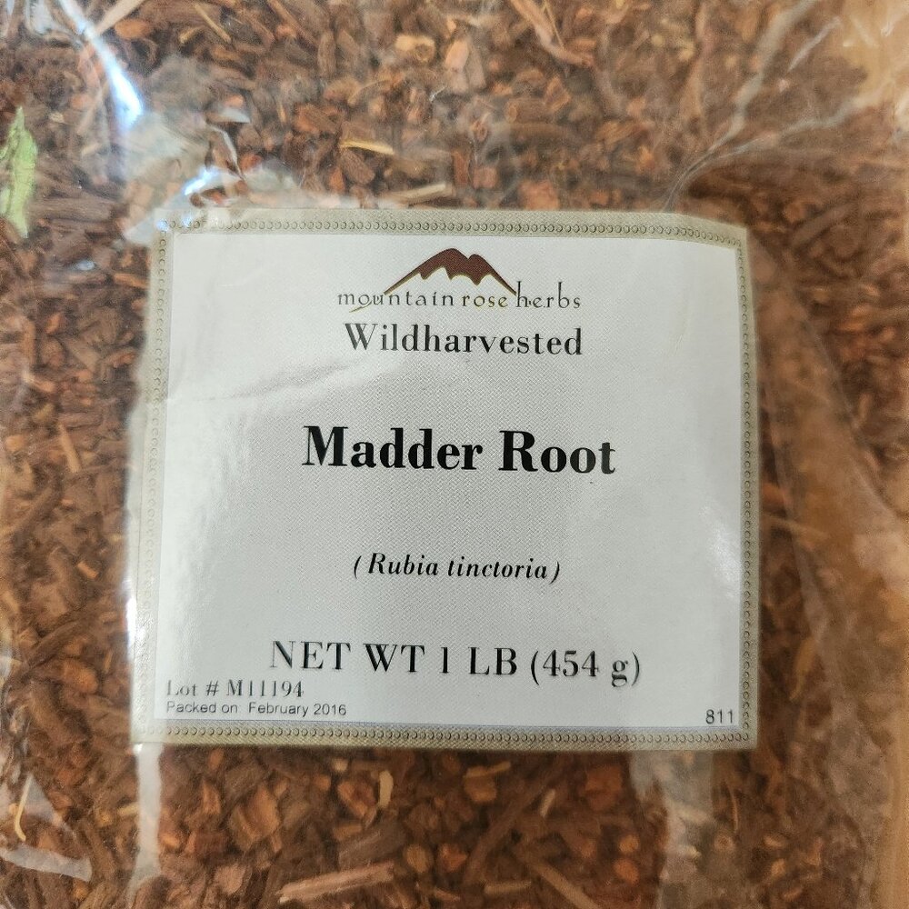 Madder Root one pound bag unopened